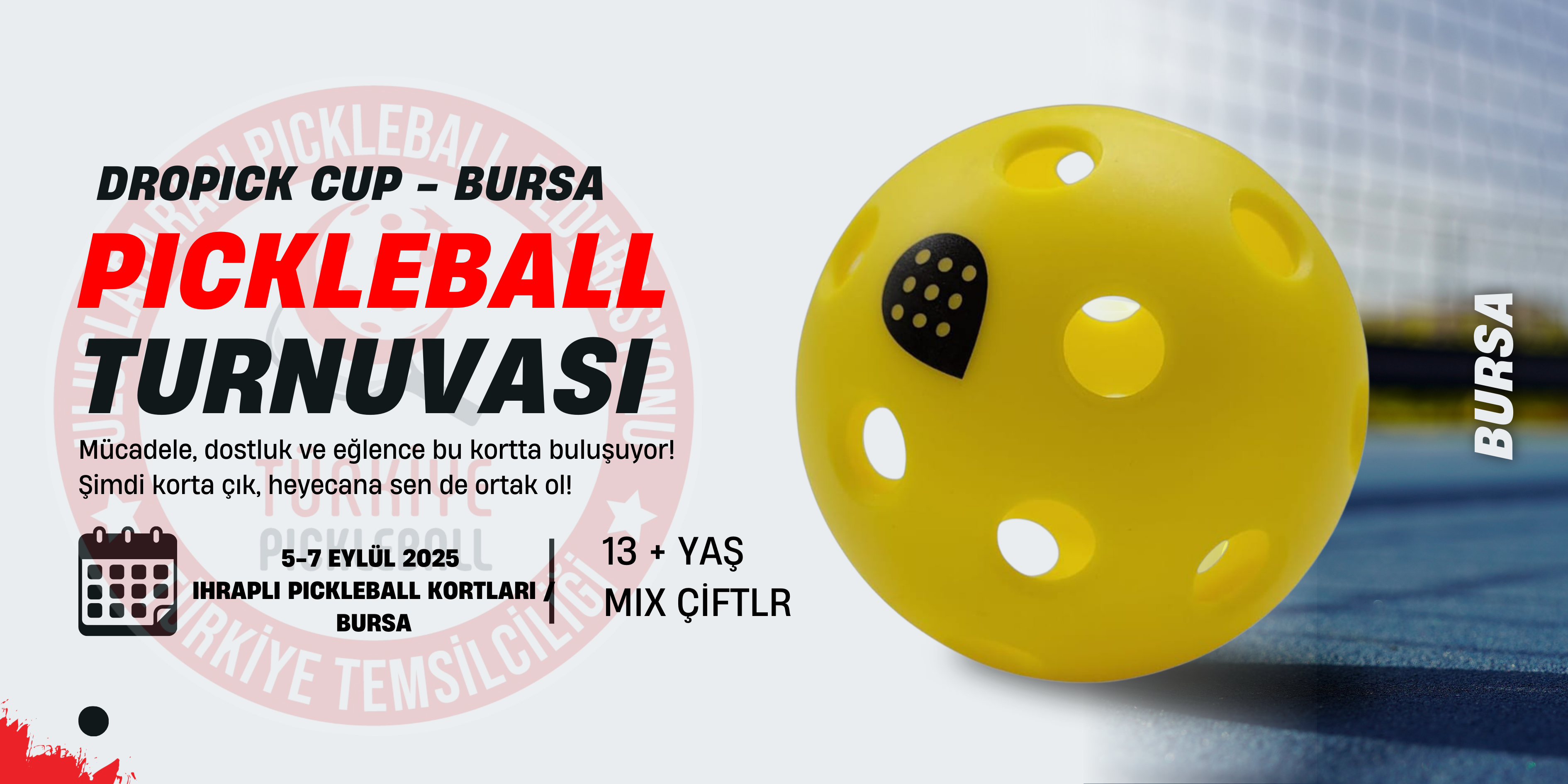 Dropick Pickleball Cup Bursa-Mix  image