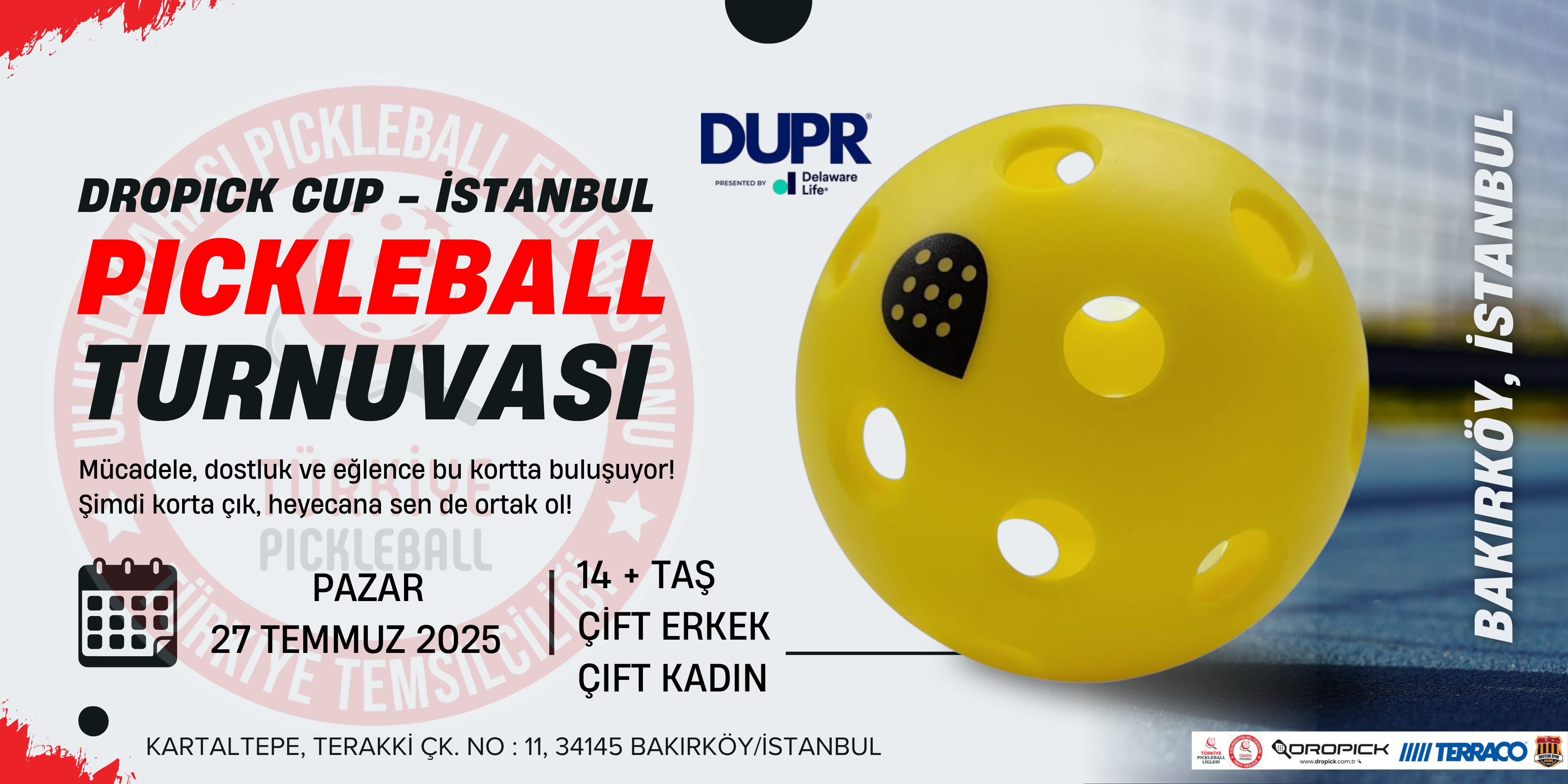 Dropick Cup İstanbul Çift Erkekler 27 Temmuz 2025 image