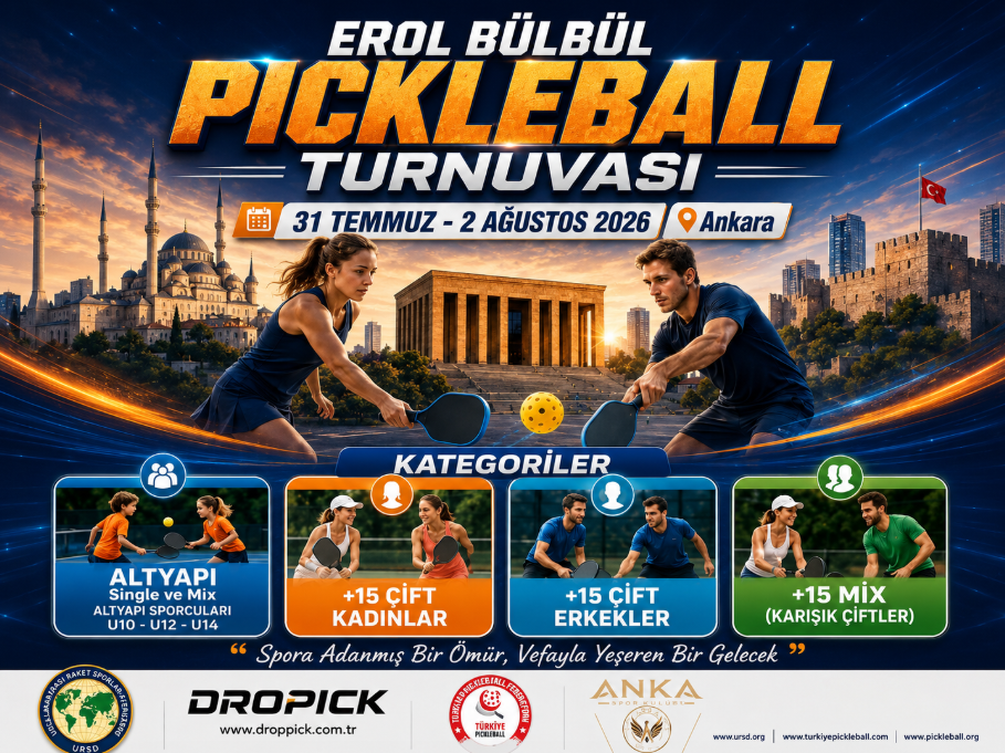 Erol Bülbül Pickleball Turnuvası cover image